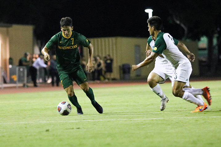 Men’s soccer shutout Wildcats and Warriors - The Poly Post