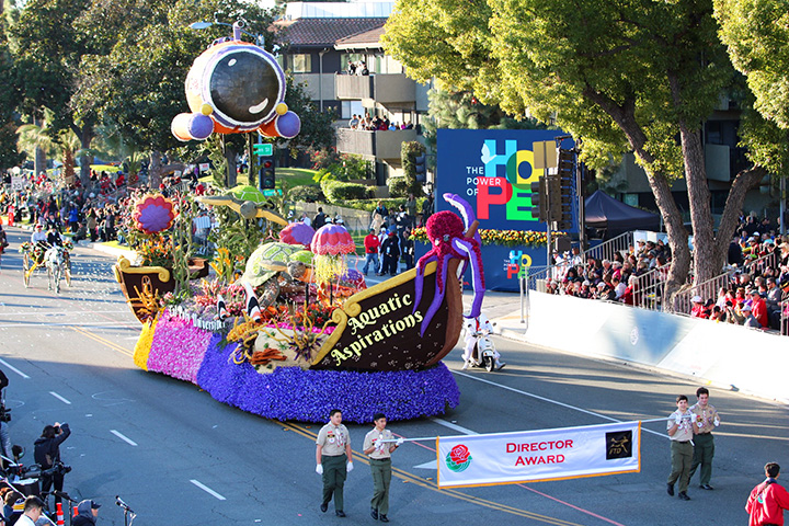 Cal Poly Rose Float perseveres despite parade cancellation - The Poly Post