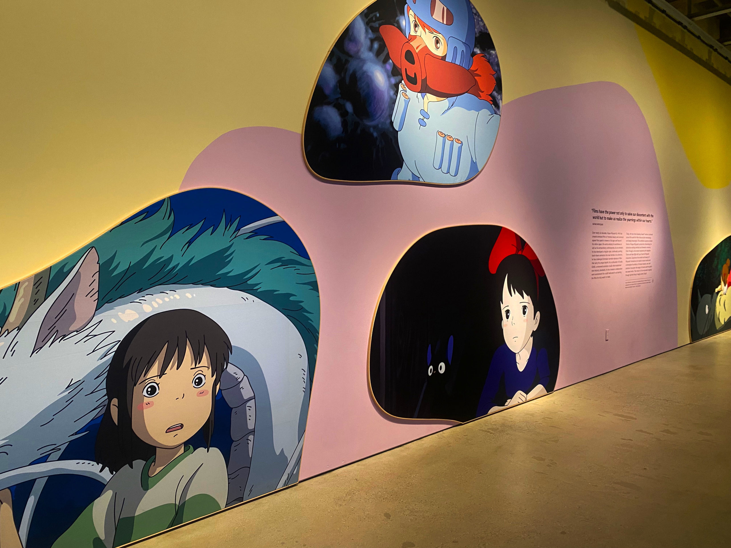 Hayao Miyazaki’s artwork showcases at the Academy Museum of Motion