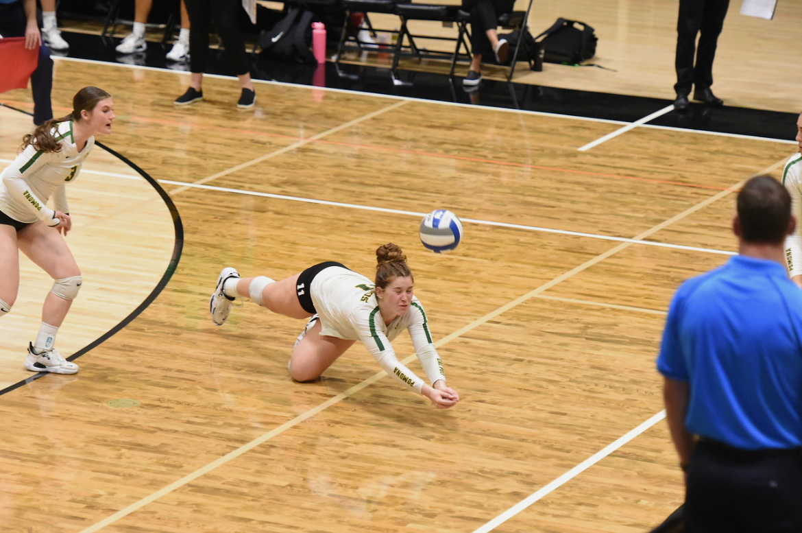 Samantha Campion wins CCAA Volleyball Defensive Player of the Week