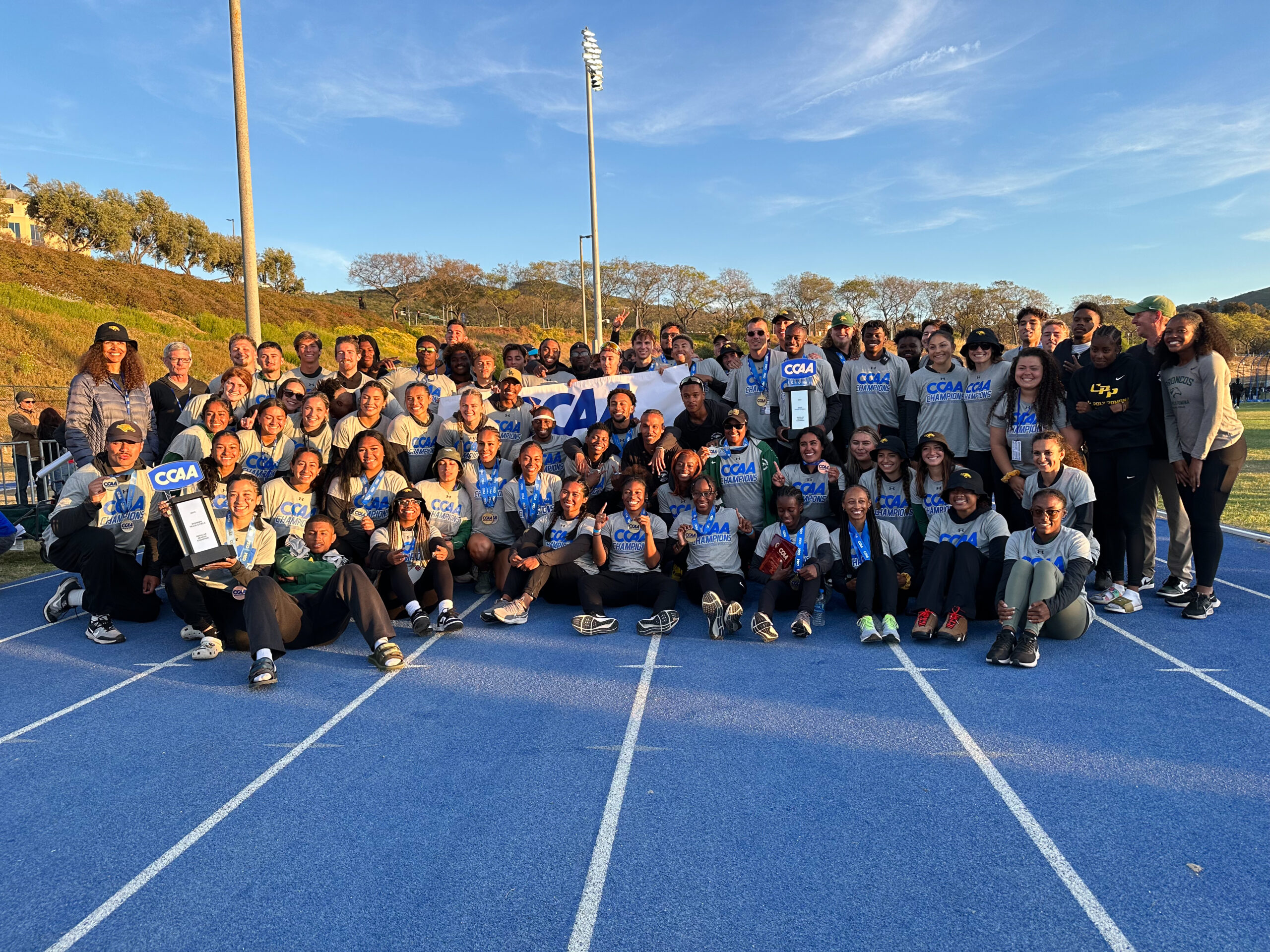 Broncos repeat as CCAA track and field champions The Poly Post
